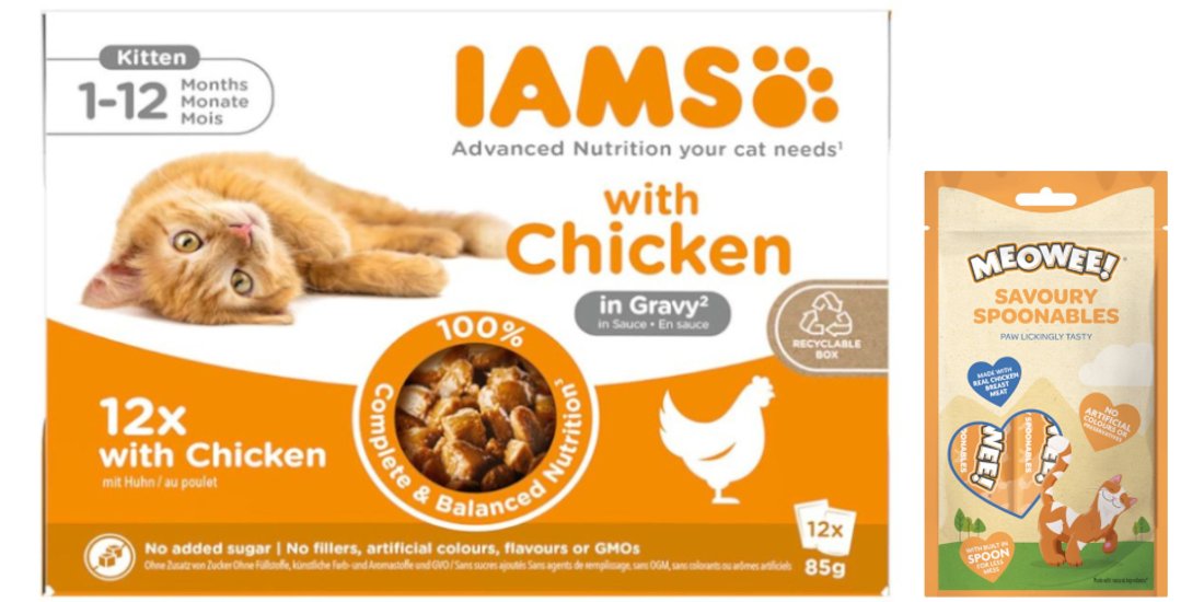 12 x 85 g IAMS Advanced Nutrition + 8 x 14 g …