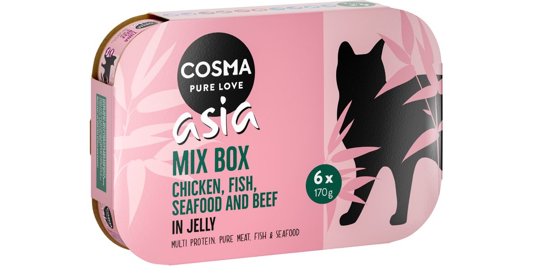 Cosma Asia in gelatina 24 x 170 g Alimento umido…