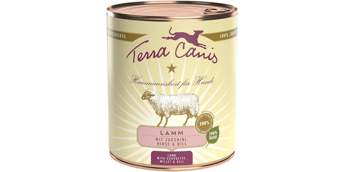 Terra Canis 12 x 800 g umido cane – Agnello con…