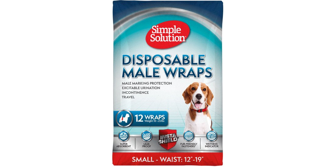 Pannolini monouso Simple Solution per cani maschi…