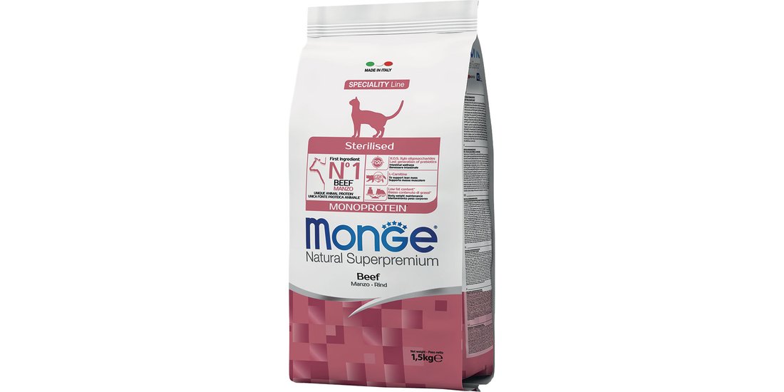 Monge Monoprotein Sterilized Manzo Crocchette…
