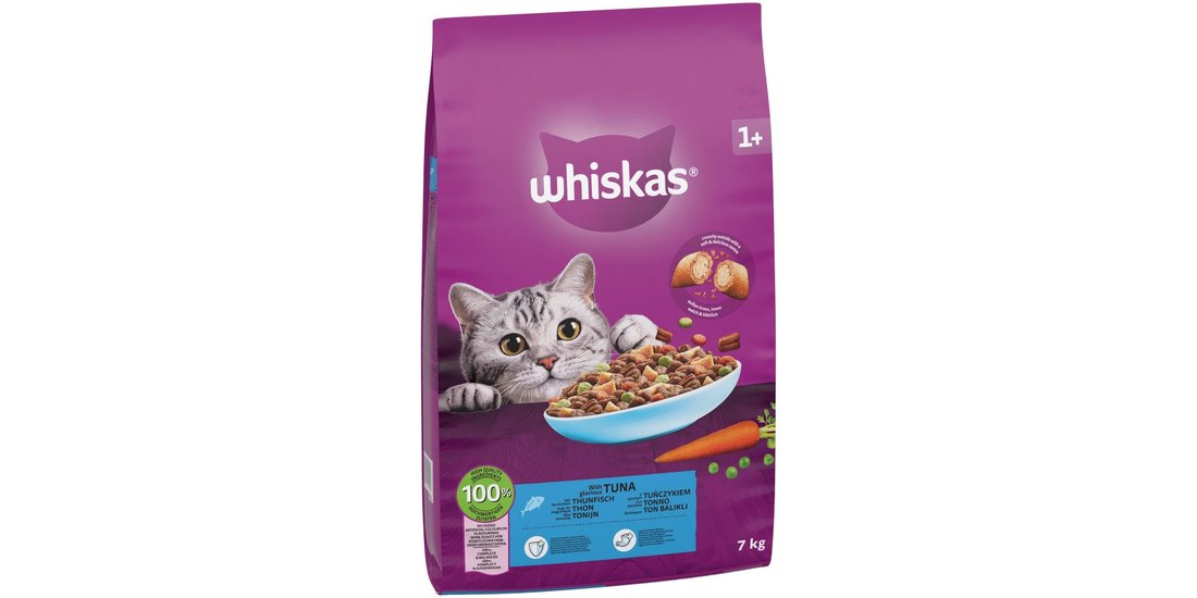 Whiskas 1+ Tonno – 7 kg