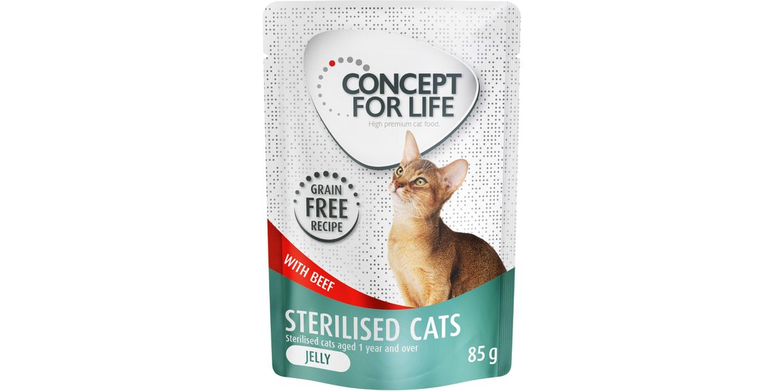 Concept for Life Sterilised Cats Senza cereali…
