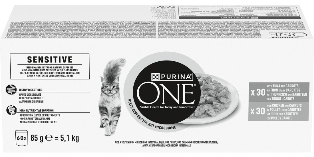 PURINA ONE Sensitive Adult Pacco misto – Set %: …