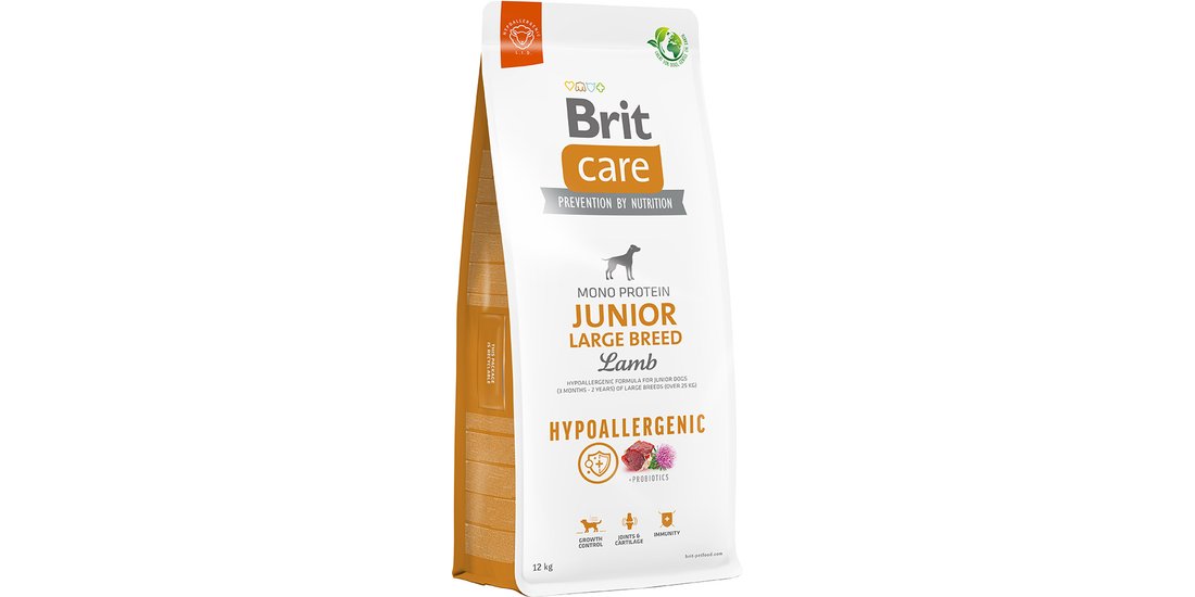 Brit Care Hypoallergenic Junior Large Breed Agnello…