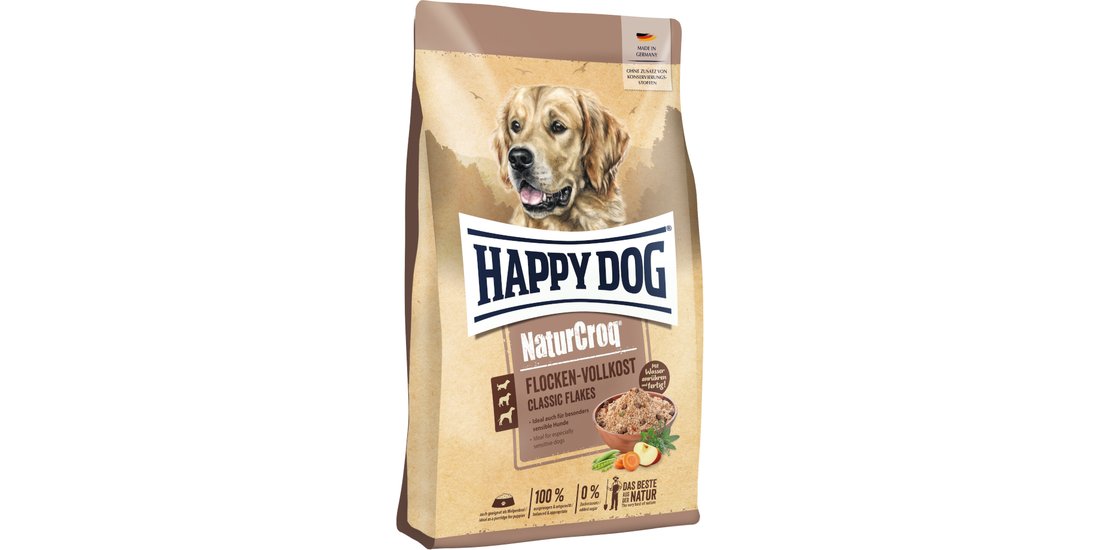 Happy Dog Premium NaturCroq Classic Flakes Alimento…
