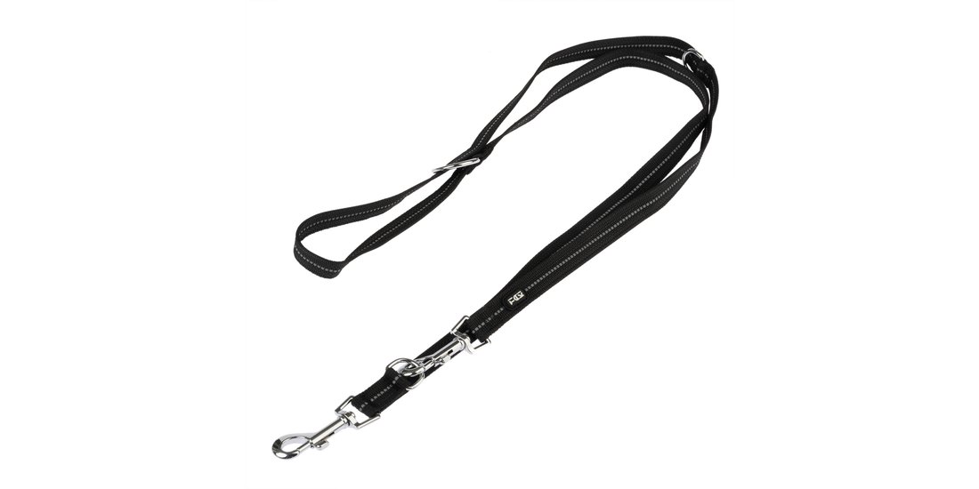 Guinzaglio TIAKI Reflective Rubber nero – L 2…