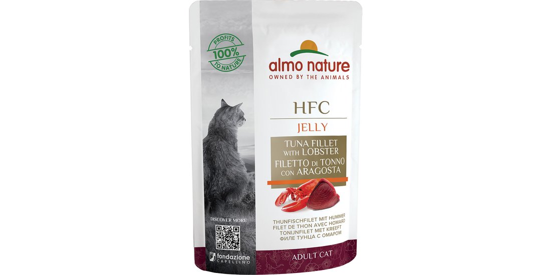 Almo Nature HFC Jelly in buste 6 x 55 g – Filetto…