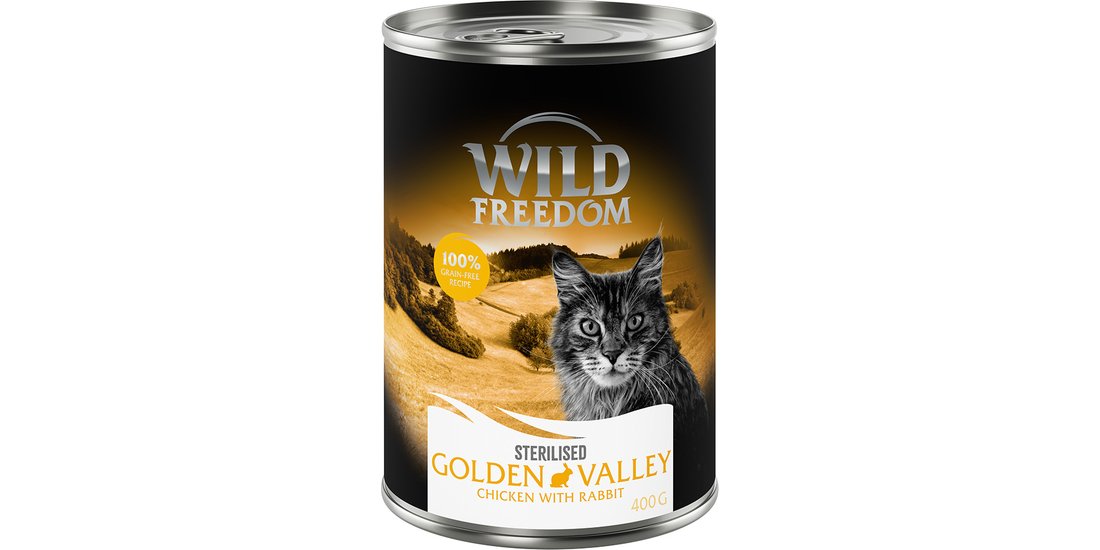 Wild Freedom Adult Sterilised 12 x 400 g – senza…