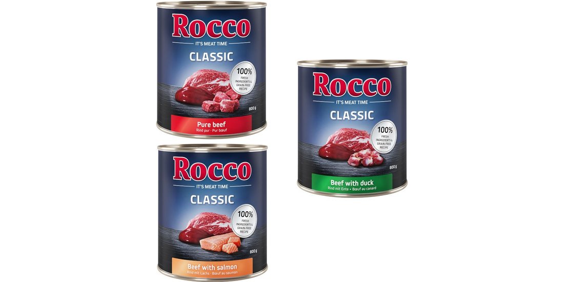 Rocco Classic Pacco misto 6 x 800 g umido per…