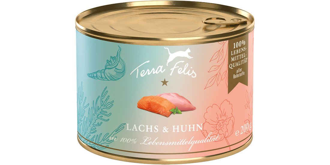 Terra Felis Famousse 24 x 200 g – Salmone e Pollo…