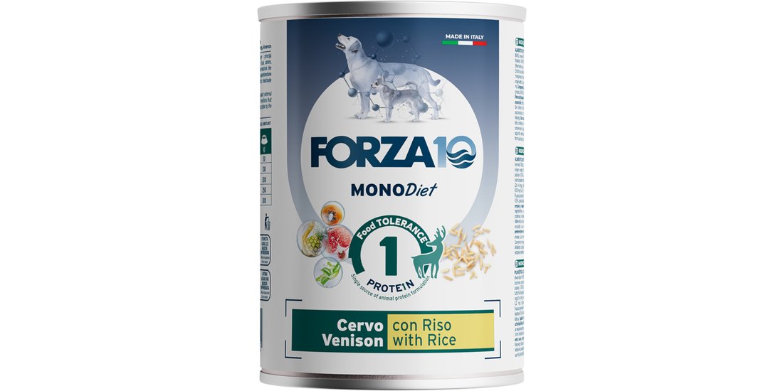 Forza10 Diet Low Grain 1 x 400 g – Cervo con …