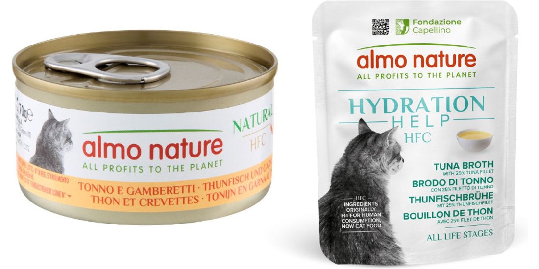 12 x 70 g Almo Nature HFC Natural + 6 x 50 g …