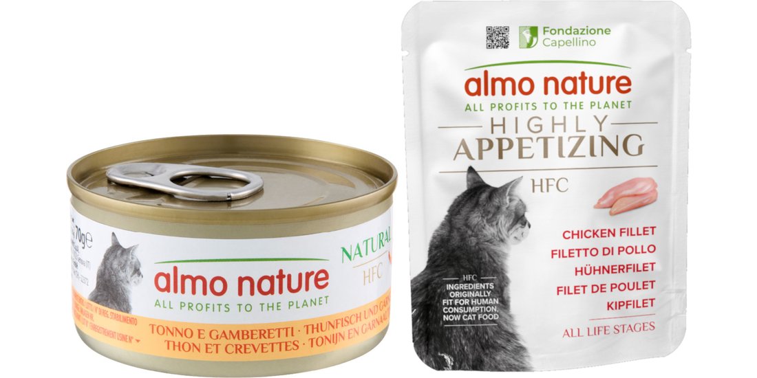 24 x 70 g Almo Nature HFC Natural Alimento umido…