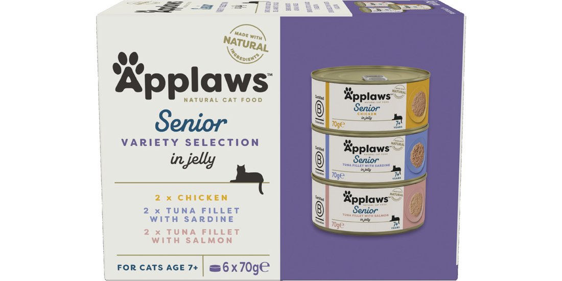 Applaws Senior 12 x 70 g Alimento umido per gatto…