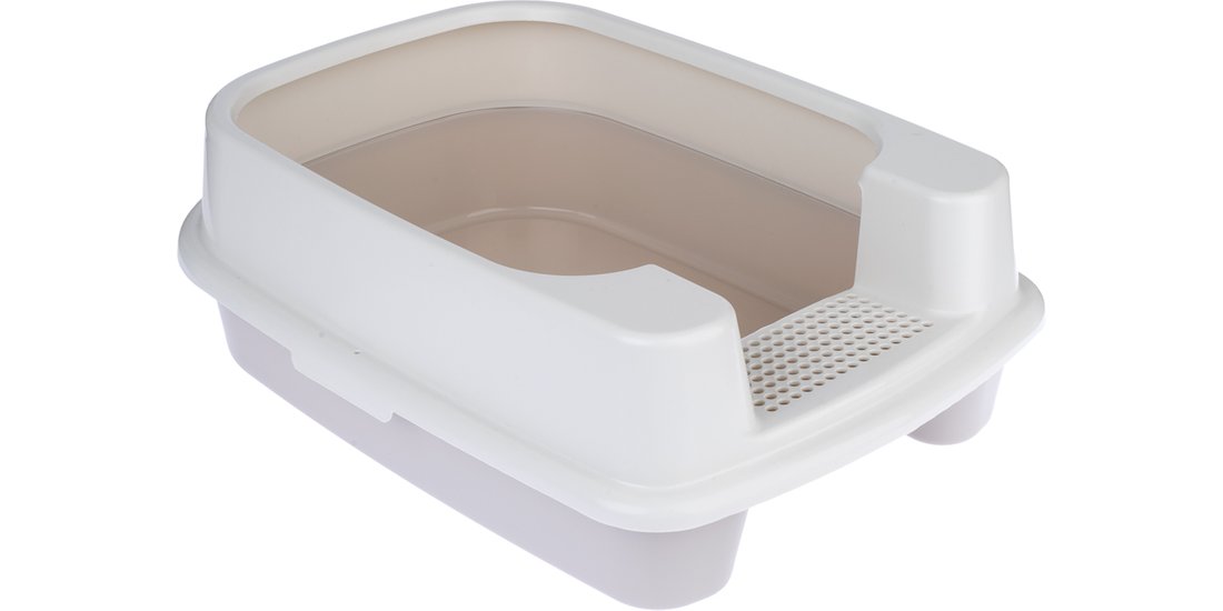 Toilette aperta TIAKI Toyger – crema / grigio…