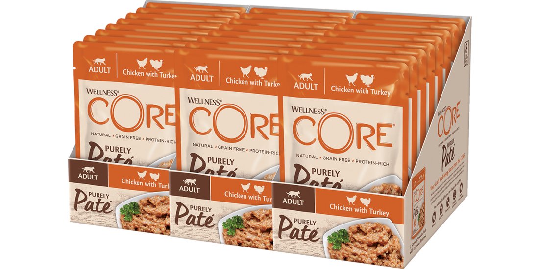 Wellness Core Cat Adult Purely Paté 24 x 85 g…