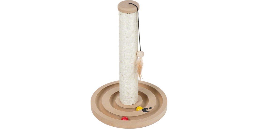 Colonna tiragraffi Scratch & Play – naturale