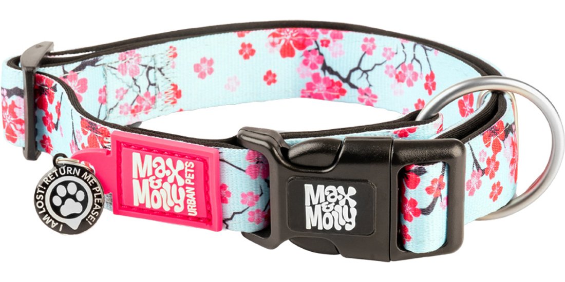 Collare Max & Molly Smart ID Cherry Bloom – Tg…
