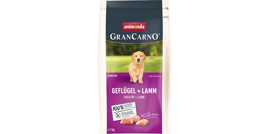 animonda GranCarno Junior Pollame + Agnello Crocchette…