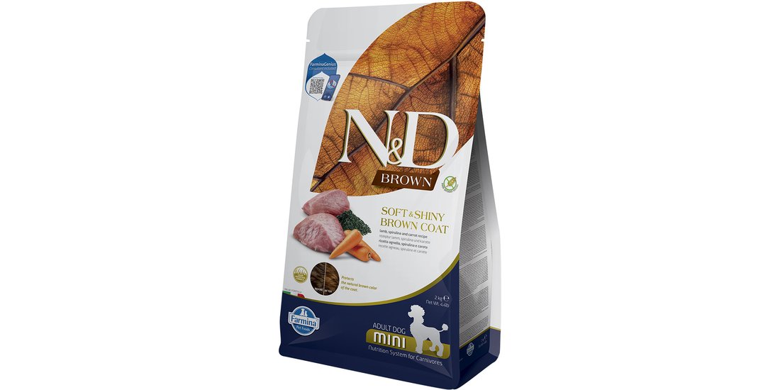 Farmina N&D Dog Brown Adult Mini Agnello Carota…