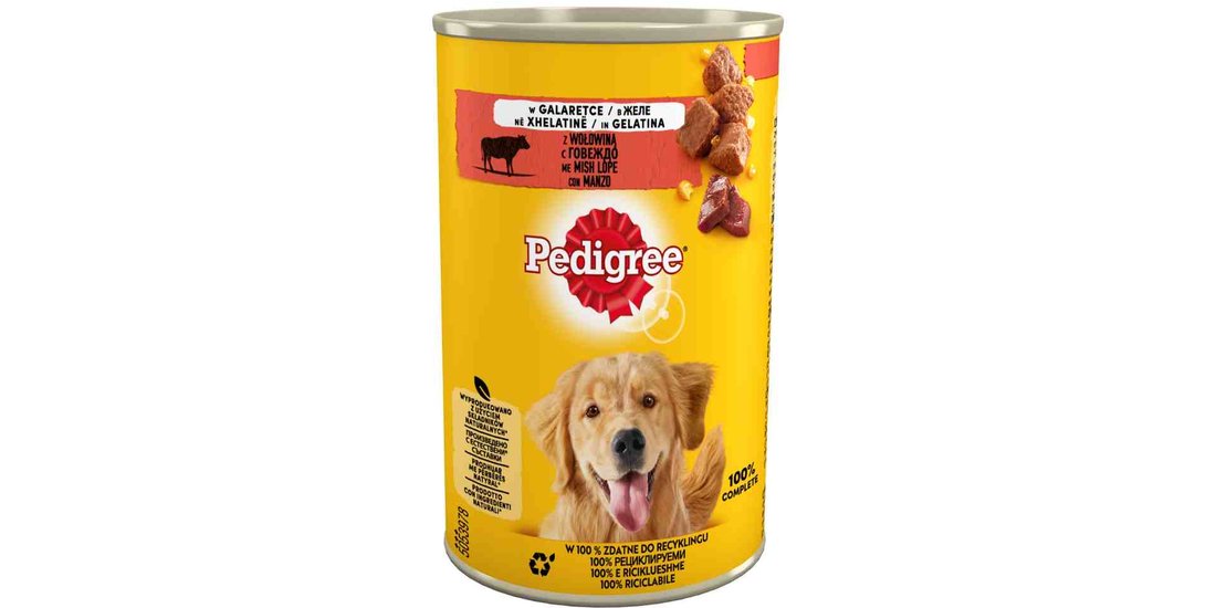 24 x 400 g Pedigree Adult Classic – Manzo