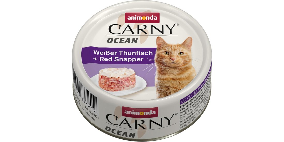 animonda Carny Ocean 12 x 80 g – Tonno bianco…