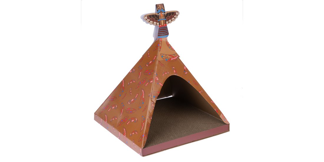 Tenda teepee per gatti Modern Living Idaho – …