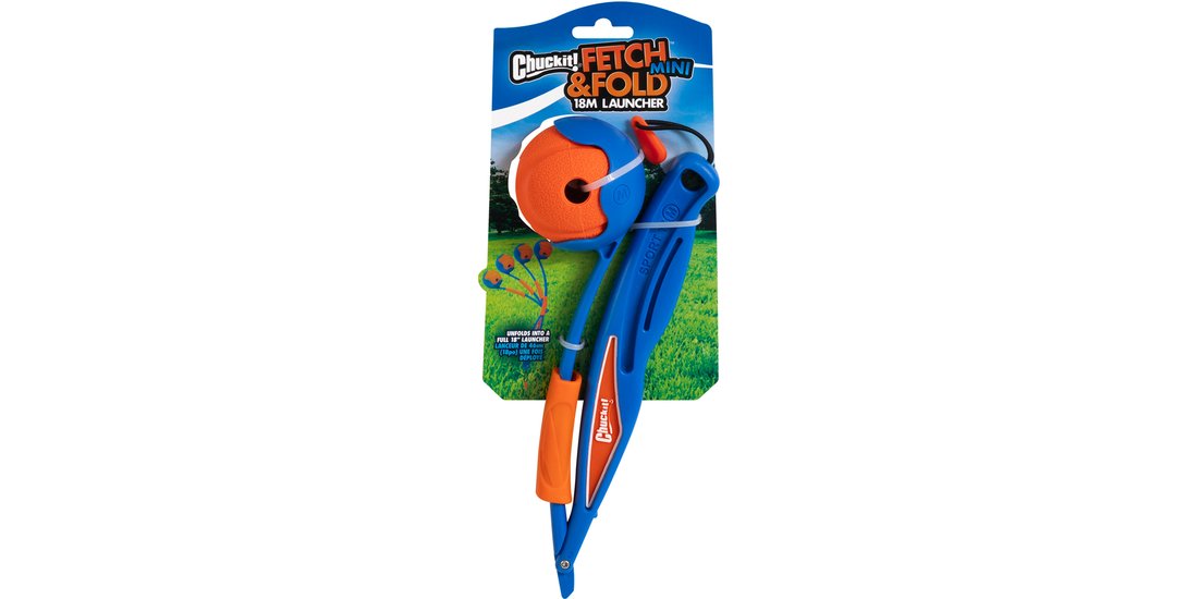 Chuckit! Lanciapalline Fetch & Fold Mini – 18M…