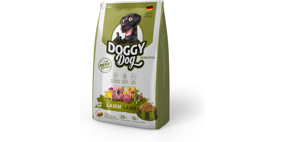Doggy Dog Sensitive con agnello Crocchette per…