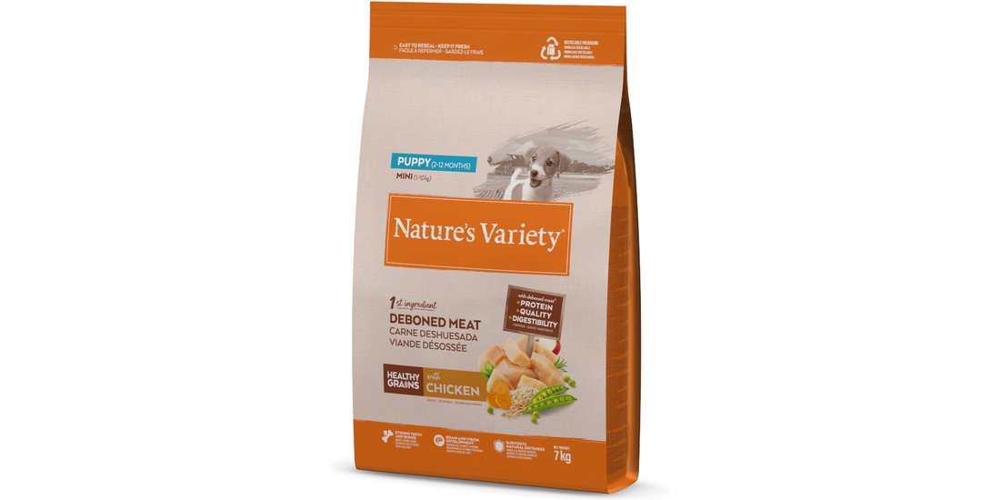 Nature’s Variety Healthy Grains Puppy Mini Pollo…