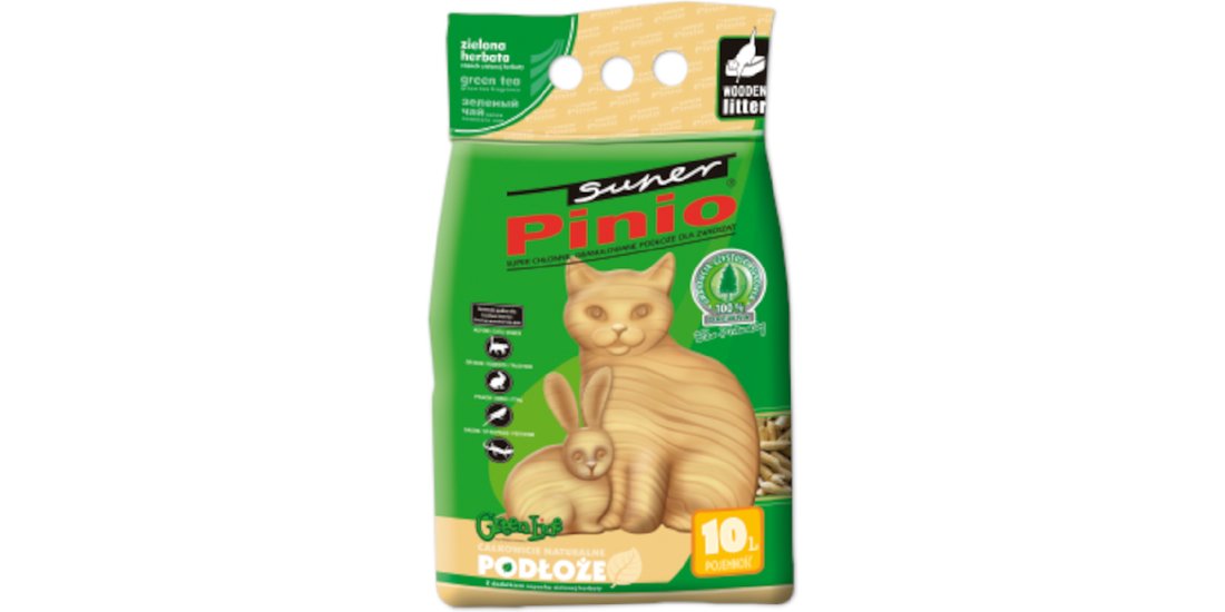 Lettiera biodegradabile Super Benek Pinio – Set…