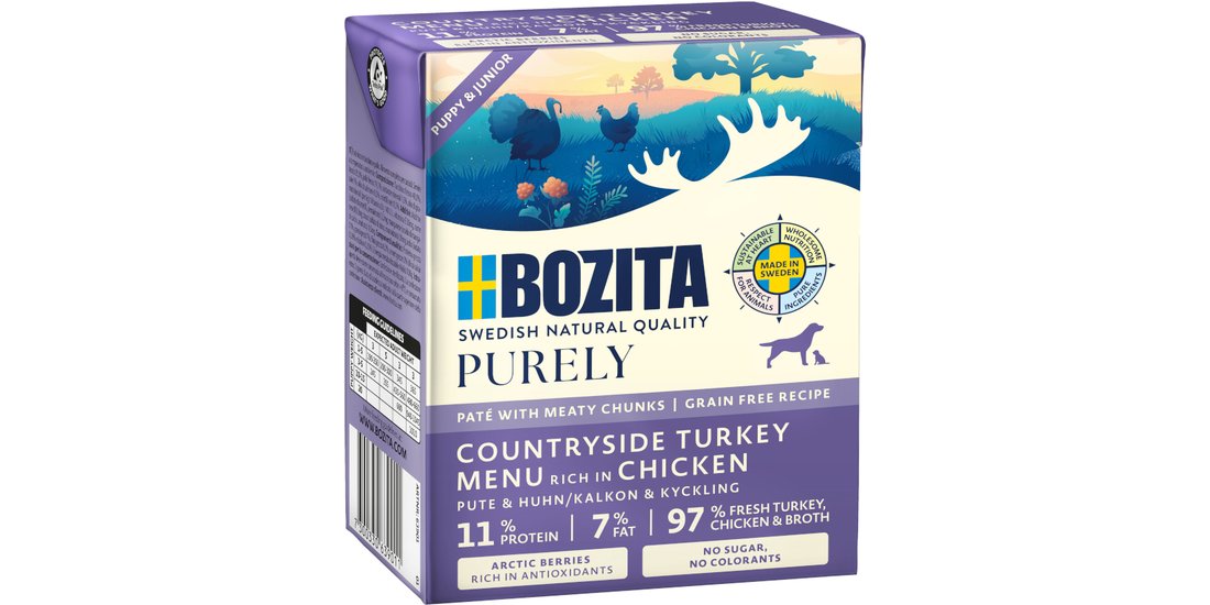 Bozita Purely Paté 24 x 370 g – Puppy & Junior…
