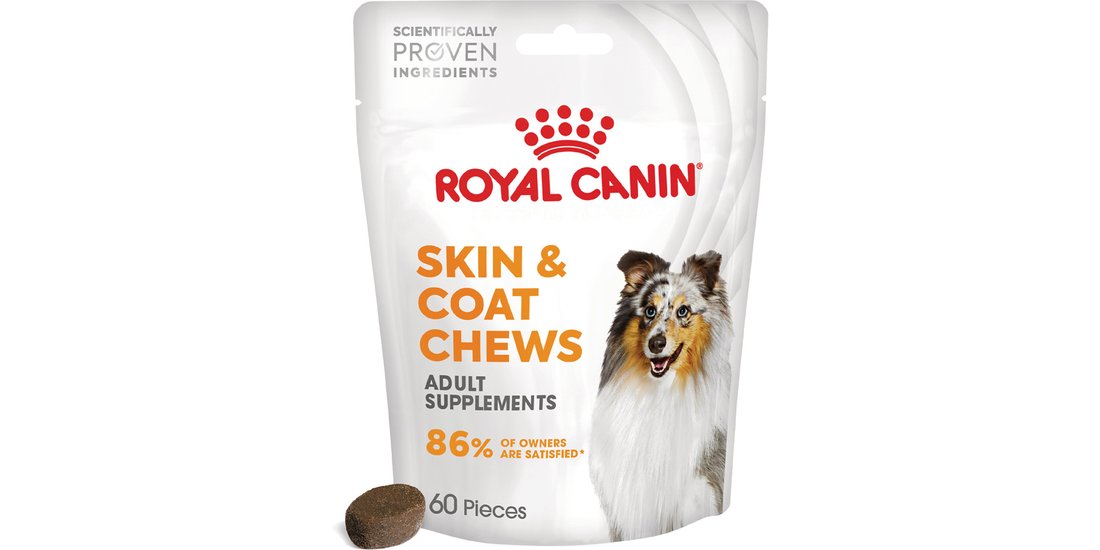 Royal Canin Skin & Coat Chews Adult Supplement…