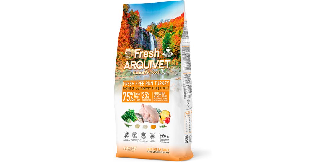 Arquivet Fresh Free Run Turkey Crocchette cane…