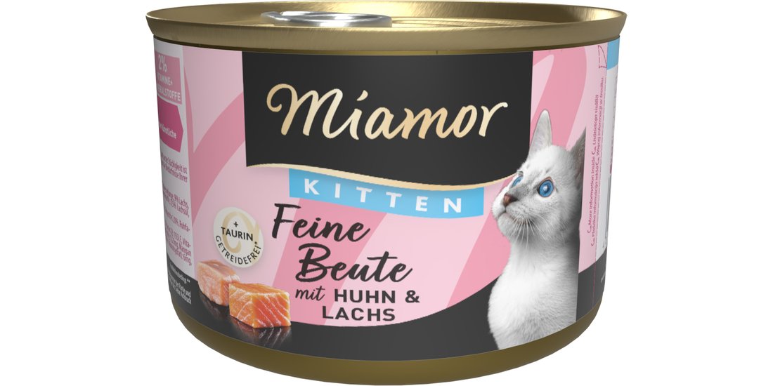 Miamor Feine Beute 12 x 185 g – Kitten Pollo & …