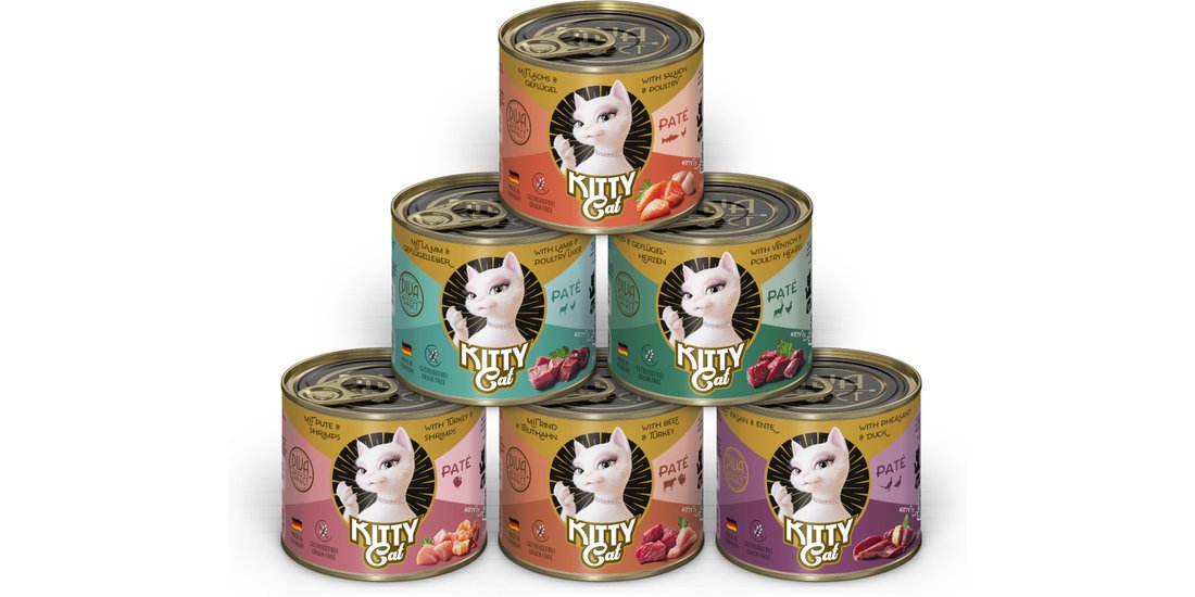 KITTY Cat Adult Paté 24 x 200 g – Mix II (Pollo…