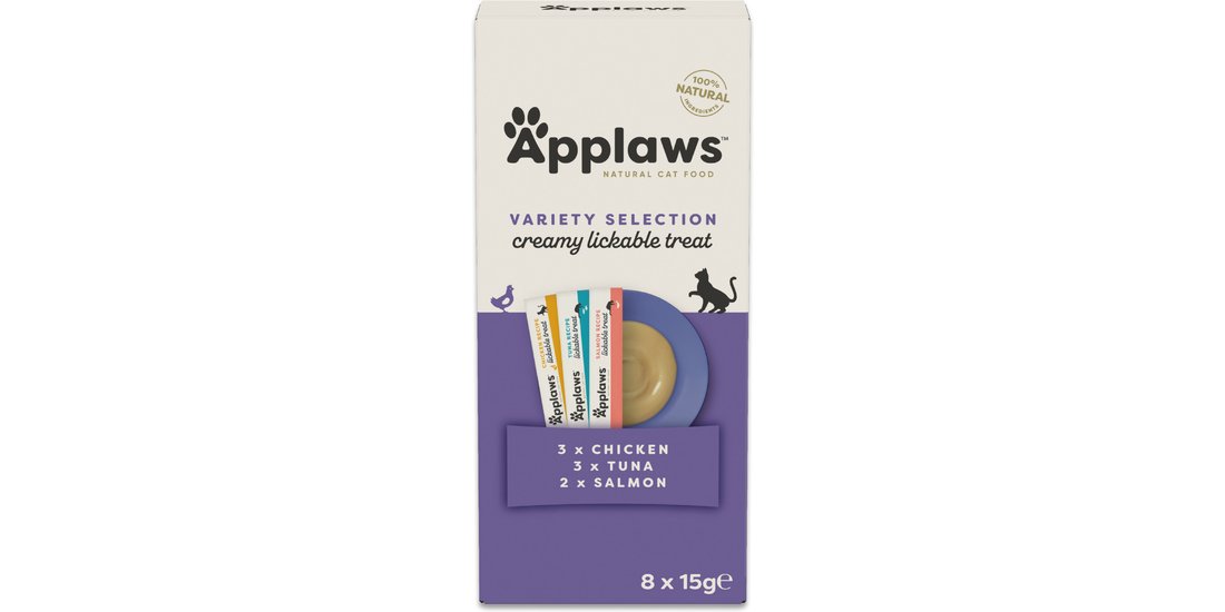 Applaws Crema golosa 8 x 15 g – Mix: Pollo Tonno…