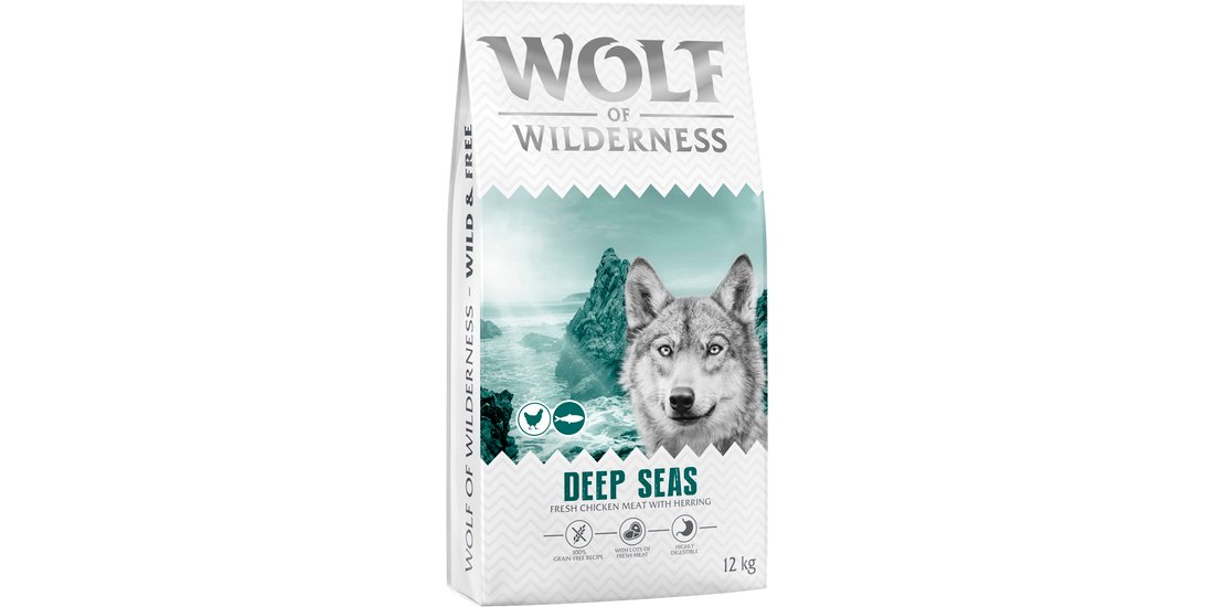 Wolf of Wilderness Adult “Deep Seas” – Aringa…