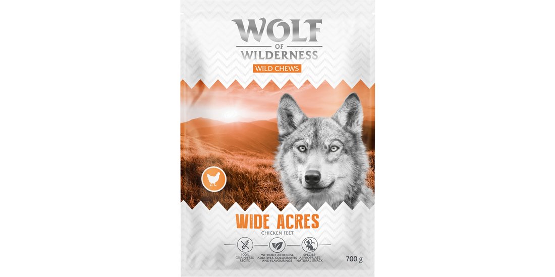 Wolf of Wilderness “Wide Acres” Zampe di Pollo…