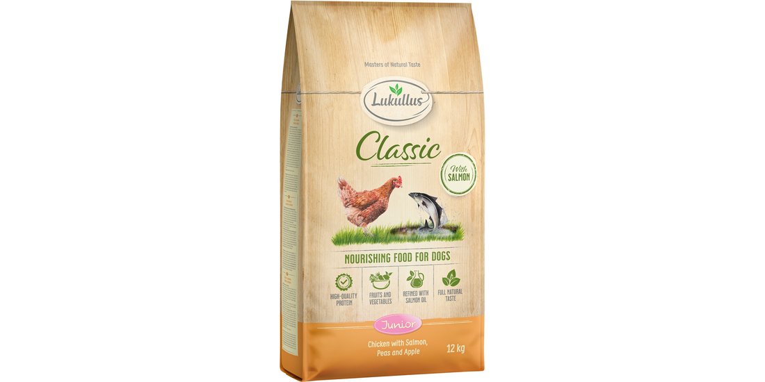 Lukullus Classic Junior Pollo & Salmone – 12 …