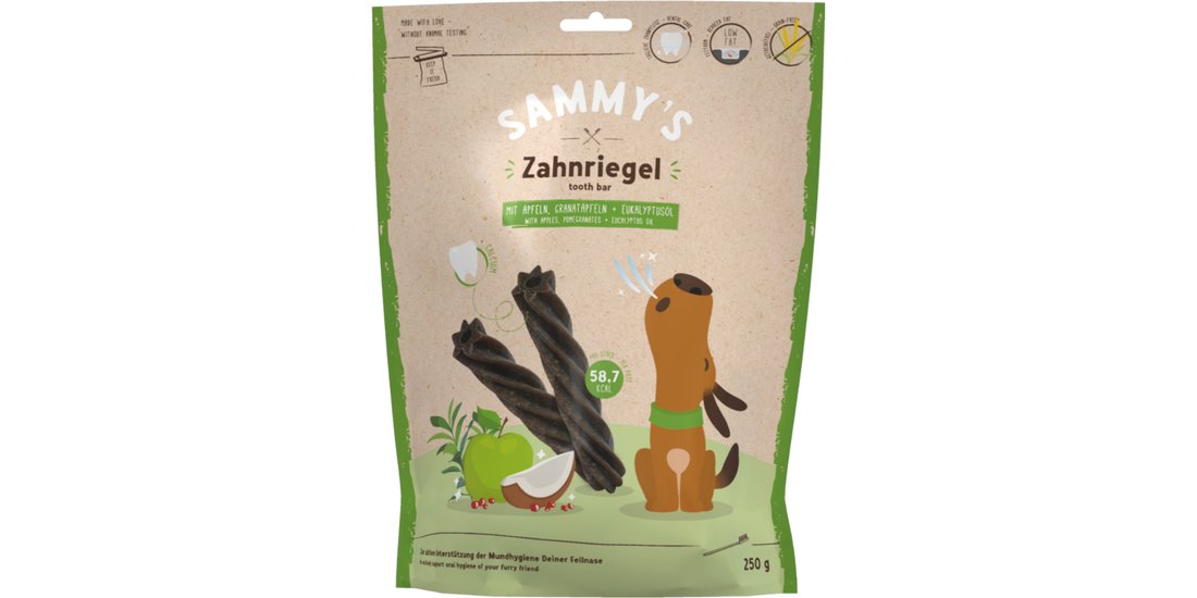 Sammy´s Stick per l’igiene orale con Mele Melagrana…