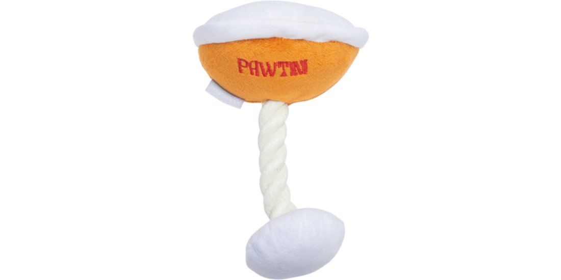 Beeztees Gioco per cani Pawtini arancione/bianco…