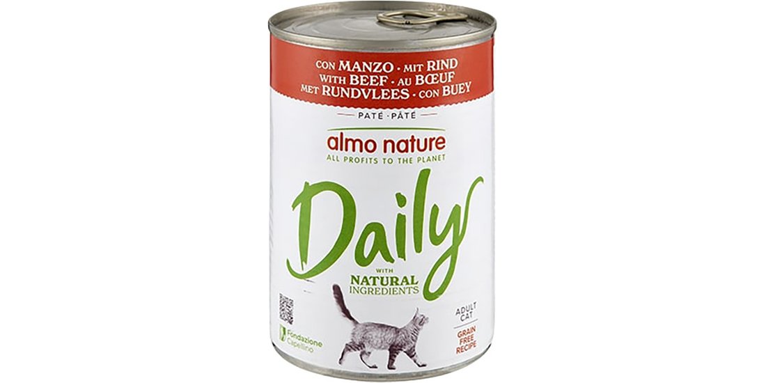 Almo Nature Daily 24 x 400 g – Manzo
