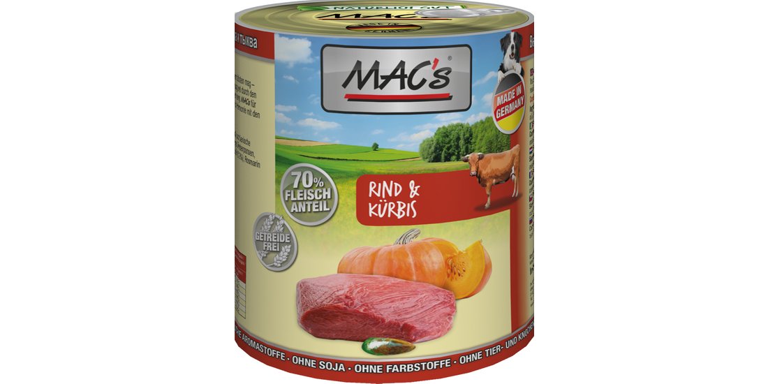 MAC’s Adult 12 x 800 g – Guanciale di manzo & …