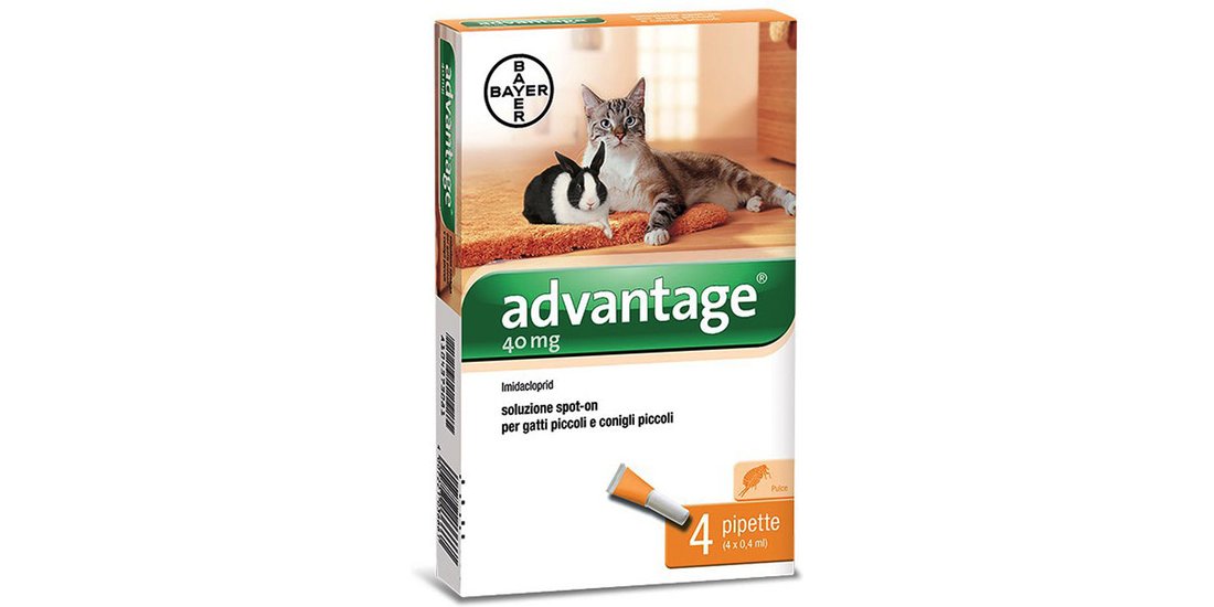 Advantage soluzione spot-on per gatti e conigli…