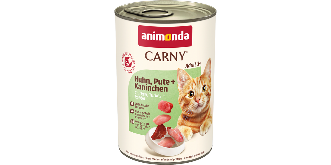 animonda Carny Adult 12 x 400 g – Pollo Tacchino…