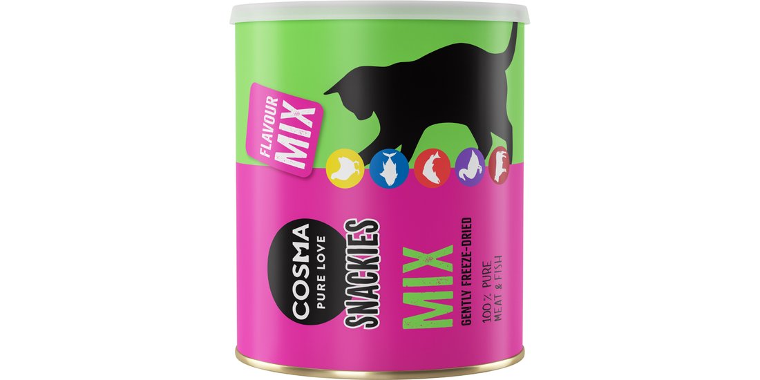Cosma Snackies Maxi Tube – Mix: Petto di pollo…