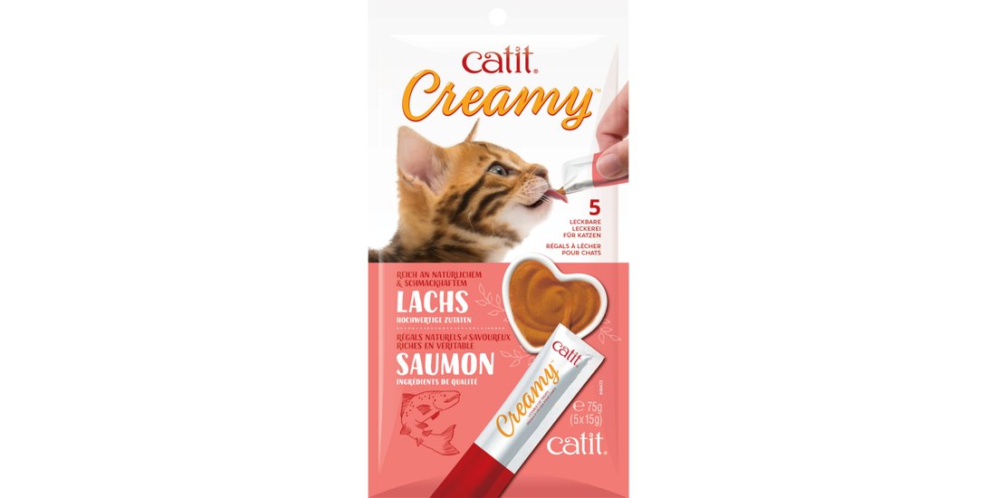Catit Creamy 15 x 10 g – Mix: 4 varianti