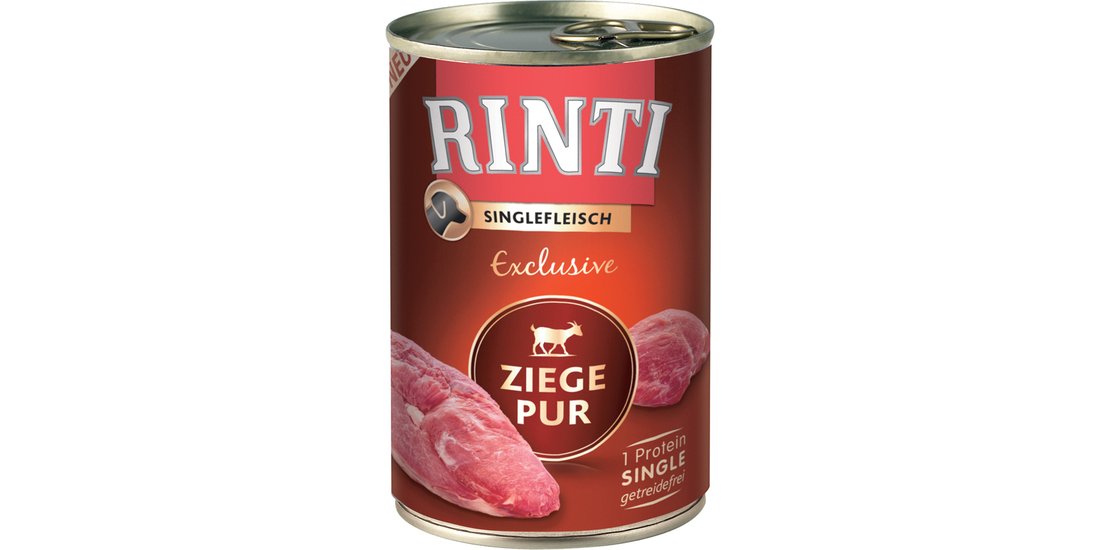 RINTI Monoproteico Exclusive 24 x 400 g – Capra…